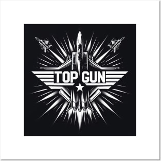 Top Gun Emblem Posters and Art